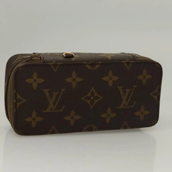 LOUIS VUITTON Monogram Poche Monte Carlo Jewelry Box M47352 LV Auth 98562 - Picture 6 of 15